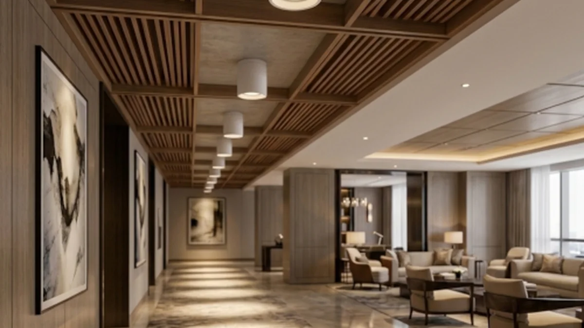 Conceptual Multifamily / Mixed Use architectural lighting application.