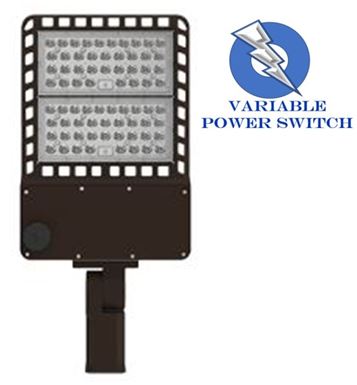 Sunsparkco.com Variable Power Switch Parking Lot Light / Shoebox.