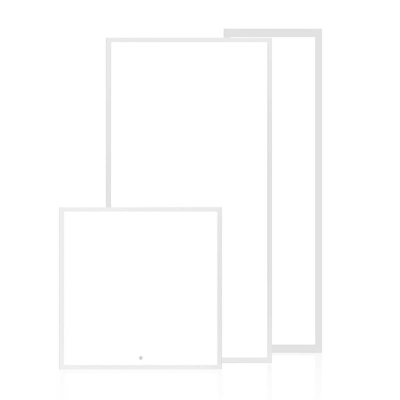 Sunspark Corp Back-Lit Flat Panel Series of 1x4, 2x2, and 2x4 sizes for office and other professional spaces.