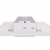 SunSpark Corp Side View of our LED Linear High Bay with 4000K & 5000K Selectable Field Switch and 3-Power Tunable
