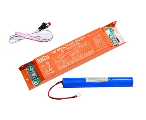 90-Minute 8W Emergency Battery Backup and Driver with Test Switch