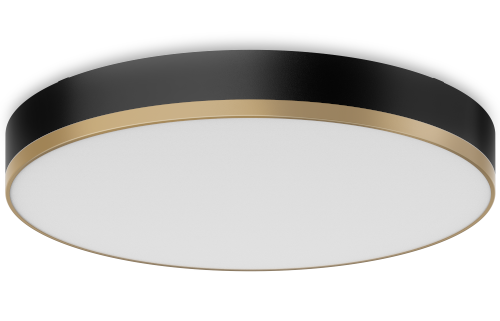 STARLET Architectural Modular Snap On Black & Gold Two-Tone P36 Trim