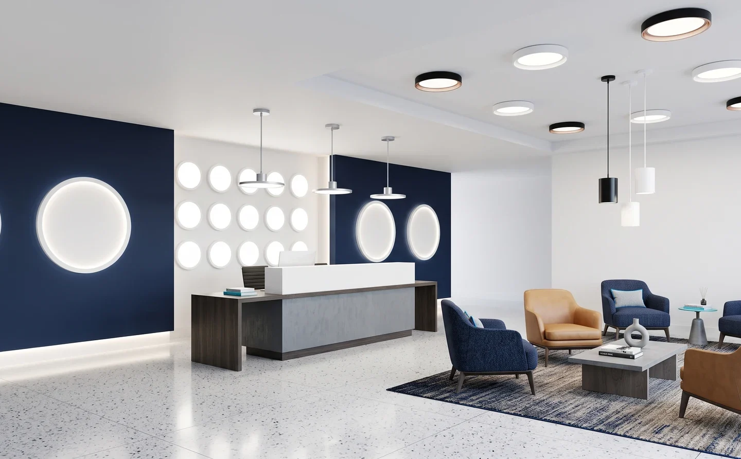 Conceptual architectural visualization for SunSpark / STARLET. Lighting effects are illustrative.